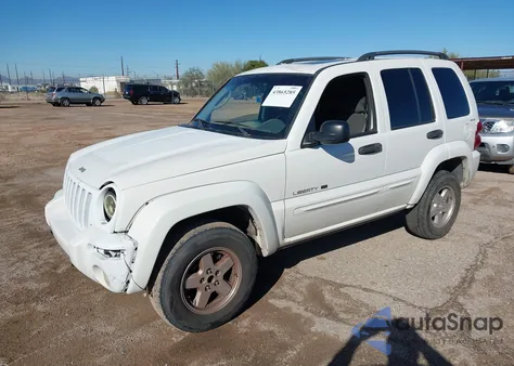 2002 Jeep Liberty Limited Edition из США, поврежденный, VIN 1J8GL58KX2W198507